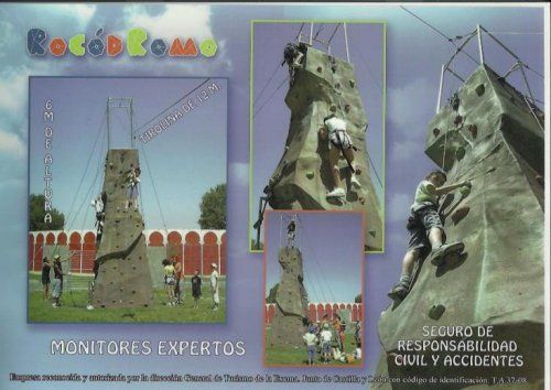 Si no puedes ir a la aventura, la aventura irá a tí con este rocódromo móvil, perfecto para dar un toque diferente a la fiesta de tu empresa o tu ciudad.
Se trata de una actividad perfecta para ofrecer un complemento lúdico recreativo en tus eventos.
 
Los participantes se divertirán practicando la escalada el rapel  y lanzándose desde la tirolina de manera segura y controlada por nuestros técnicos. Iniciándose en la escalada deportiva, quienes lo prueben aprenderán a superarse a si mismos además de mejorar sus habilidades psicomotrices.
